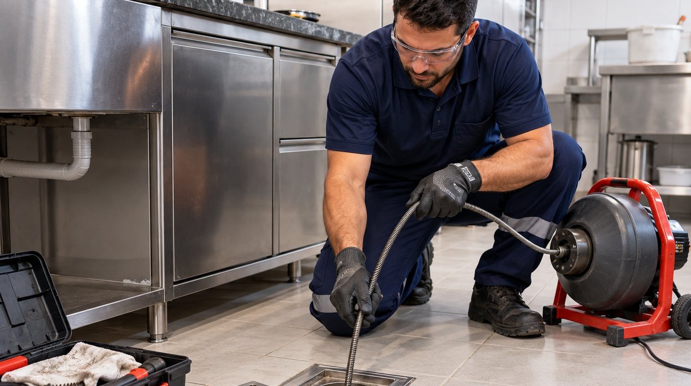 Desentupimento de Ralo de Cozinha
